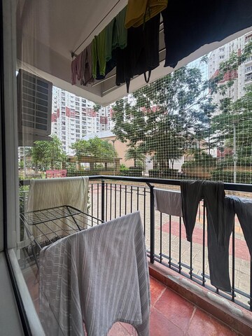 Balcony in 3 BHK Apartment at Prestige Sunrise Park Brichwood, Electronic City Phase I – for Sale