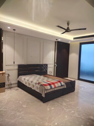 Bedroom in 4 BHK Builder Floor at RBC II, Sushant Lok I – for Rent