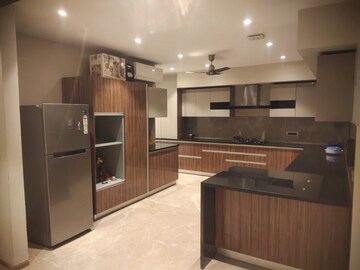 Kitchen in 4 BHK Builder Floor at RBC II, Sushant Lok I – for Rent