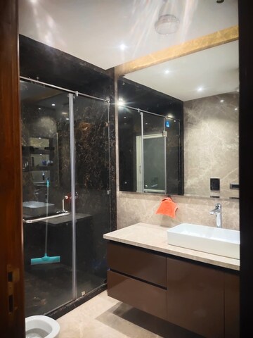 Kitchen in 4 BHK Builder Floor at RBC II, Sushant Lok I – for Rent