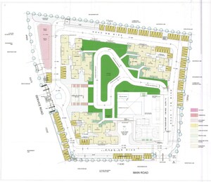 Master Plan in 3 BHK Apartment at Eldeco Ballads Of Bliss, Sector 22d Yamuna Expressway – for Sale