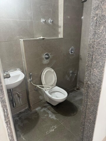 Bathroom in 3 BHK Apartment at Shilp Revanta, Shela – for Rent