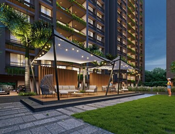3 BHK Apartment – Exterior View View at Shilp Revanta, Shela - for Rent