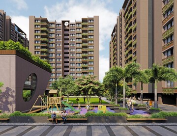 3 BHK Apartment – Exterior View View at Shilp Revanta, Shela - for Rent