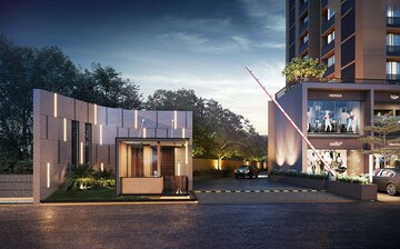 3 BHK Apartment – Exterior View View at Shilp Revanta, Shela - for Rent