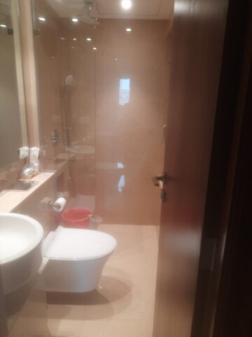 Bathroom in 1 BHK Apartment at Hiranandani Highland, Powai – for Rent