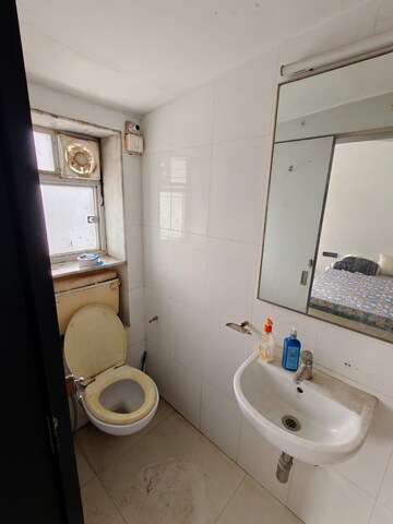 Bathroom in 1 BHK Apartment at Bandra West – for Rent