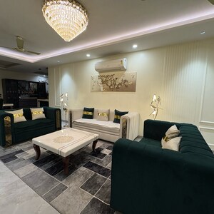 Living Room in 4 BHK Builder Floor at Parklands, Sector 85 – for Sale