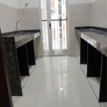 Kitchen in 2 BHK Apartment at Tharwanis Residency, Kamothe Sector 6a – for Sale