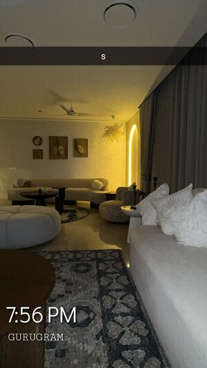 Living Room in 4 BHK Apartment at DLF Privana South, Sector 76 – for Sale