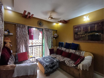 Living Room in 1 BHK Apartment at Kamanwala Manavstal, Kharodi – for Sale