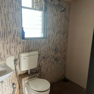Bathroom in 2 BHK Apartment at Goel Ganga Kalash, Kalas – for Rent