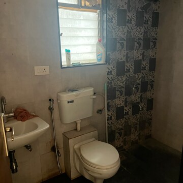Bathroom in 2 BHK Apartment at Goel Ganga Kalash, Kalas – for Rent