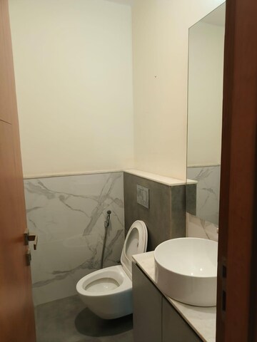 Bathroom in 3 BHK Apartment at Enpar Lotus 101 Worli Residences, Lower Parel – for Rent