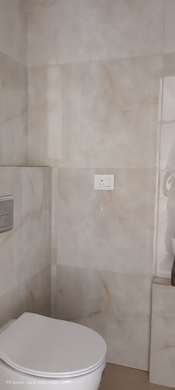 Bathroom in 1 BHK Apartment at Raymond The Address, Pokhran Road No Two – for Rent