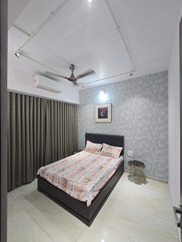 Bedroom in 3 BHK Apartment at Rajesh White City, Kandivali East – for Rent