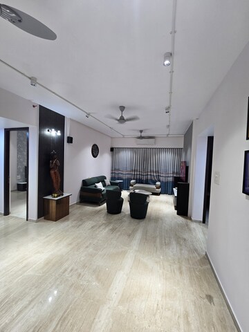 Living Room in 3 BHK Apartment at Rajesh White City, Kandivali East – for Rent