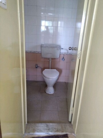 Bathroom in 3 BHK Apartment at Pinnac Gangotri, Aundh – for Rent