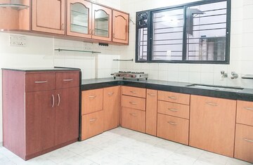 Kitchen in 3 BHK Apartment at Pinnac Gangotri, Aundh – for Rent