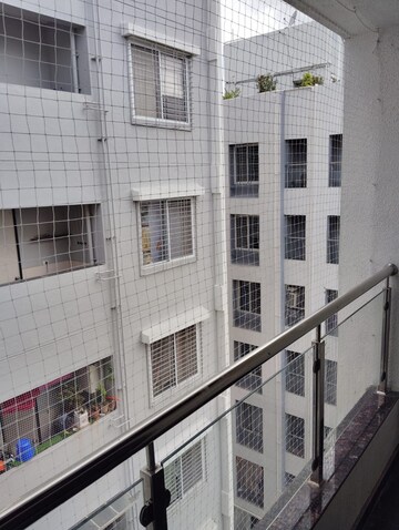 Balcony in 2 BHK Apartment at ILMS Hill Avenue, Baner – for Rent