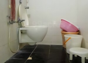 Bathroom in 1 BHK Apartment at Balaje Darshan Apartment, Kopar Khairane – for Sale