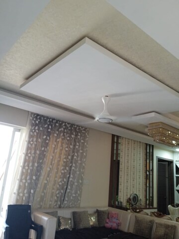 Living Room in 3 BHK Apartment at Goel Ganga Platino, Kharadi – for Rent
