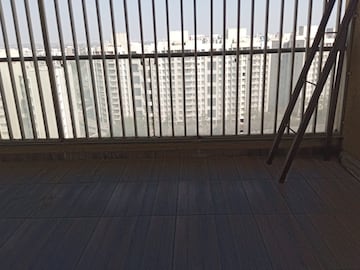 Balcony in 3 BHK Apartment at Goel Ganga Platino, Kharadi – for Rent
