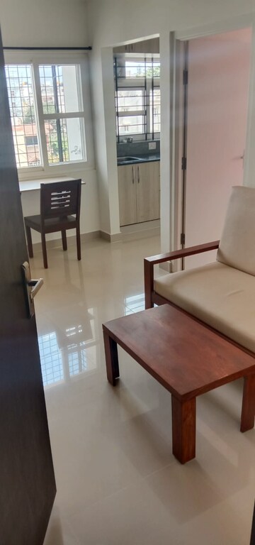 Master Bedroom in 1 BHK Builder Floor at Hsr Layout – for Rent