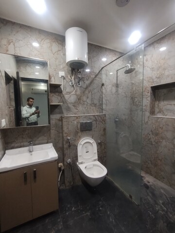 Kitchen in 3 BHK Builder Floor at Vipul Square, Sushant Lok I – for Rent