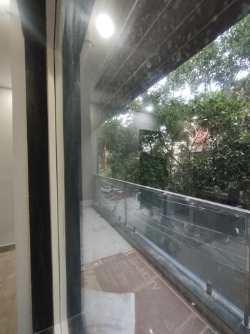 Balcony in 3 BHK Builder Floor at Vipul Square, Sushant Lok I – for Rent