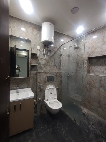 Kitchen in 3 BHK Builder Floor at Vipul Square, Sushant Lok I – for Rent