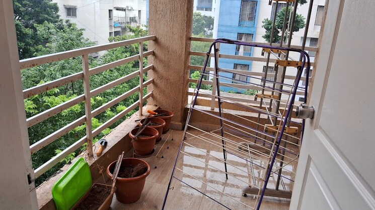 Balcony, angal-adora-residence 2 Bedroom 1100 Sq.Ft. Apartment In Balewadi Pune 8917218