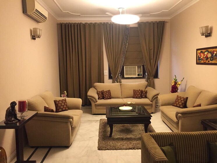 Living Room, unitech-uniworld-gardens 3 Bedroom 1447 Sq.Ft. Apartment In Sector 47 Gurgaon 8917232