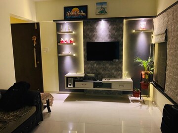 Living Room in 2 BHK Apartment at Chloris CHS, Balewadi – for Rent