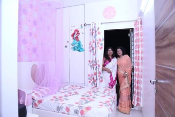 Bedroom in 2 BHK Apartment at Naren Bliss Phase II, Hadapsar – for Rent