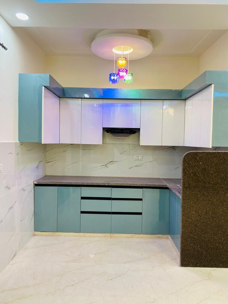 Kitchen, jovian-luxury-homes 3.5 Bedroom 1800 Sq.Ft. Apartment In Shahpur Bamheta Ghaziabad 8917288