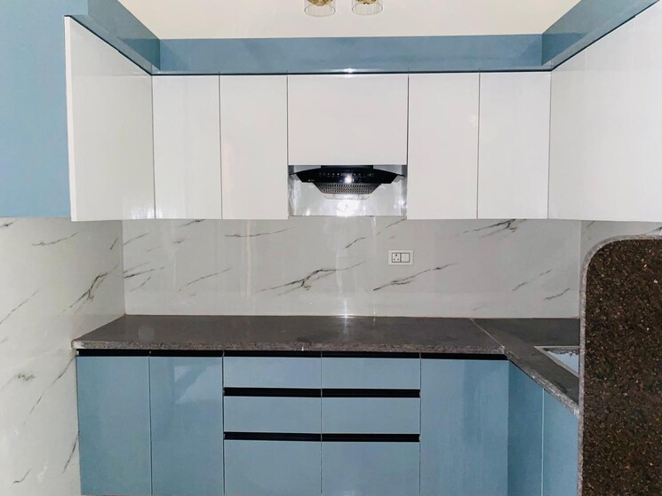 Kitchen, jovian-luxury-homes 3.5 Bedroom 1800 Sq.Ft. Apartment In Shahpur Bamheta Ghaziabad 8917288