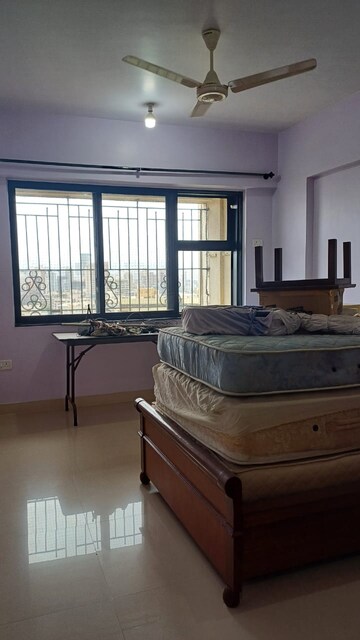 Living Room in 4 BHK Apartment at Whispering Heights, Malad West – for Rent