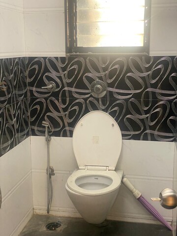 Bathroom in 1 BHK Apartment at Raunak Bliss B1, Ghodbunder Road – for Rent
