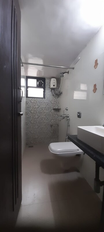Bathroom in 3 BHK Apartment at Jai Santoshi CHS Borivalli West, Borivali West – for Rent