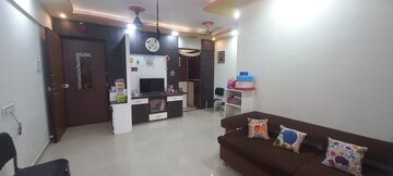 Living Room in 1 BHK Apartment at Raunak Bliss, Ghodbunder Road – for Rent