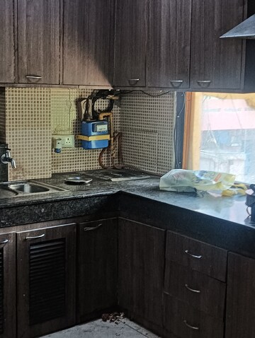 Kitchen in 1 RK Builder Floor at Lajpat Nagar ii – for Rent