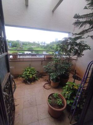 Balcony in 2 BHK Apartment at Amrut Runwal Daffodils, Nibm – for Sale