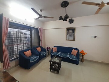 Living Room in 2 BHK Apartment at Vijay Galaxy, Waghbil – for Rent
