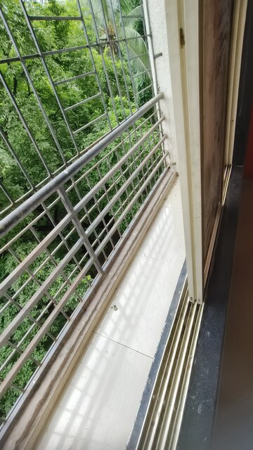 Balcony in 1 BHK Apartment at Sanghvi Valley, Kalwa – for Rent