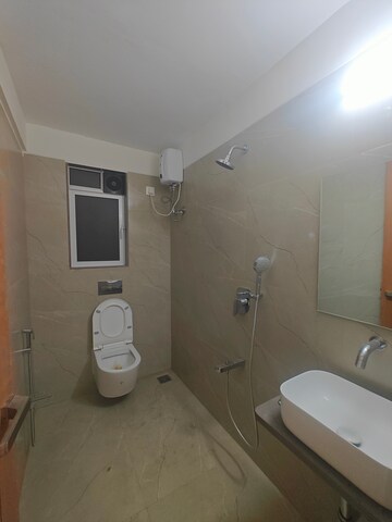 Bathroom in 2 BHK Apartment at Moreshwar 19 East, Nerul – for Rent