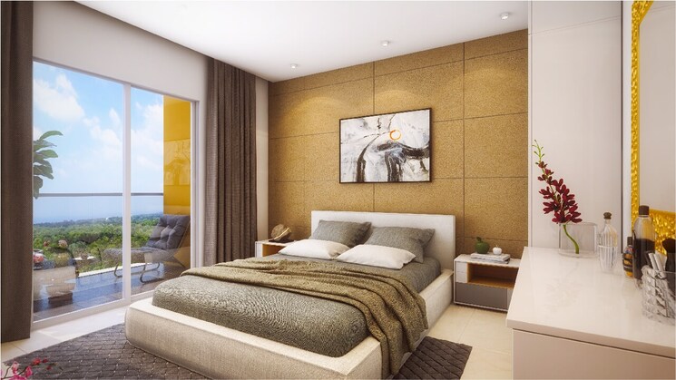 Bedroom, kohinoor-zen-estate 3 Bedroom 1080 Sq.Ft. Apartment In Kharadi Pune 8917439