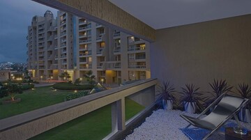 Balcony in 4 BHK Penthouse at Panchshil Eon Waterfront I, Kharadi – for Sale