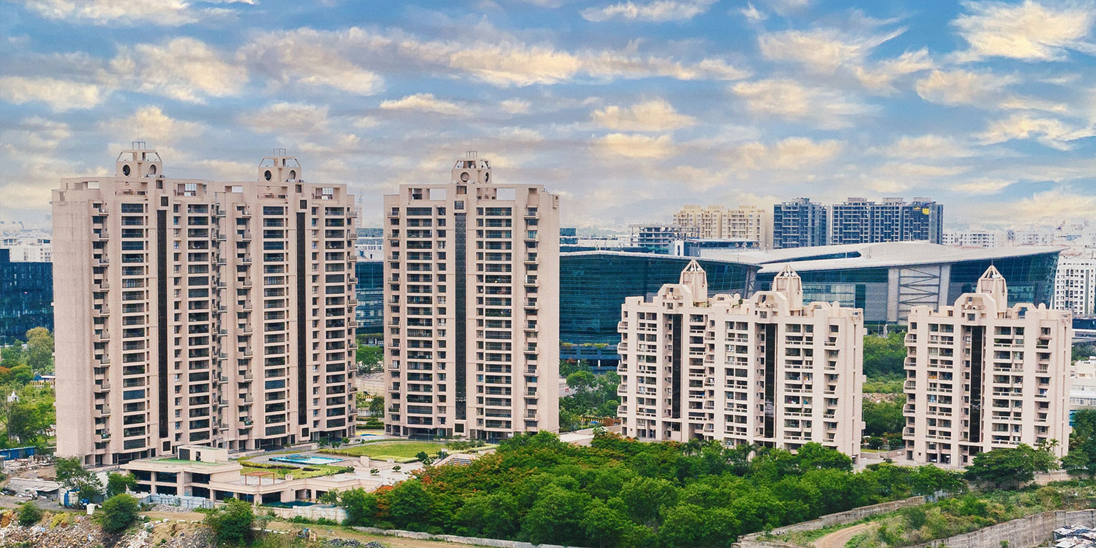 4 BHK + Pooja Room,Servant Room,Study Room,Extra Room Penthouse For Sale in Panchshil Eon Waterfront I