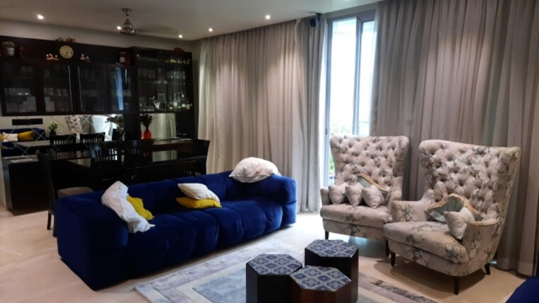 Living Room, oberoi-realty-exquisite 3 Bedroom 1340 Sq.Ft. Apartment In Goregaon East Mumbai 8917470